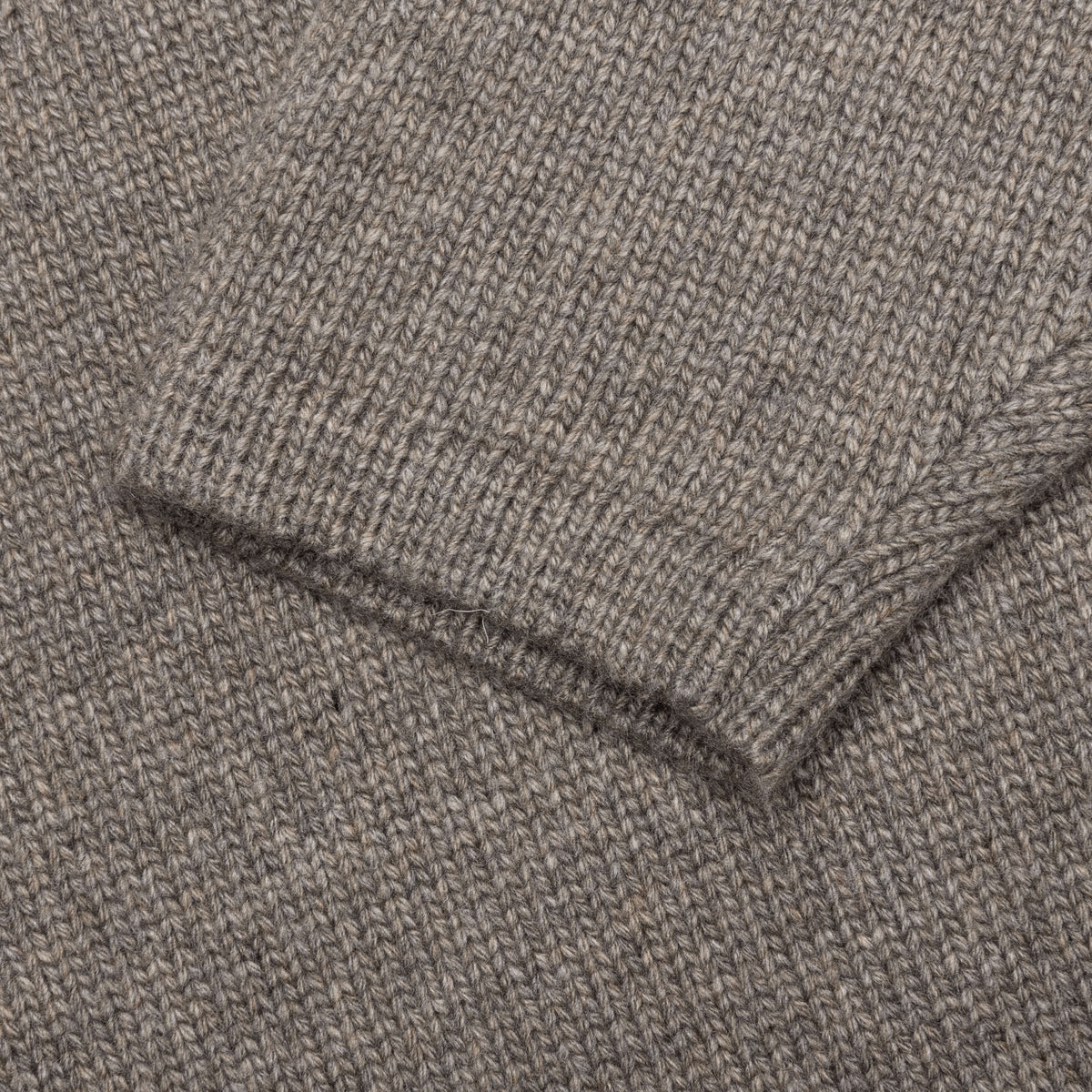 Essentials Knit Hoodie - Heather Grey