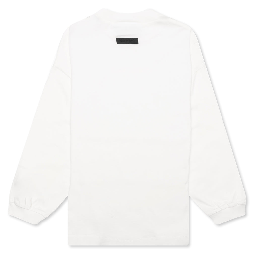 Kids L/S Tee - Cloud Dancer