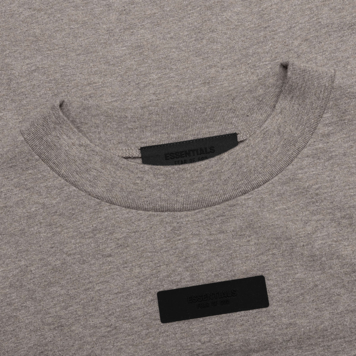 Essentials S/S Tee - Heather Grey