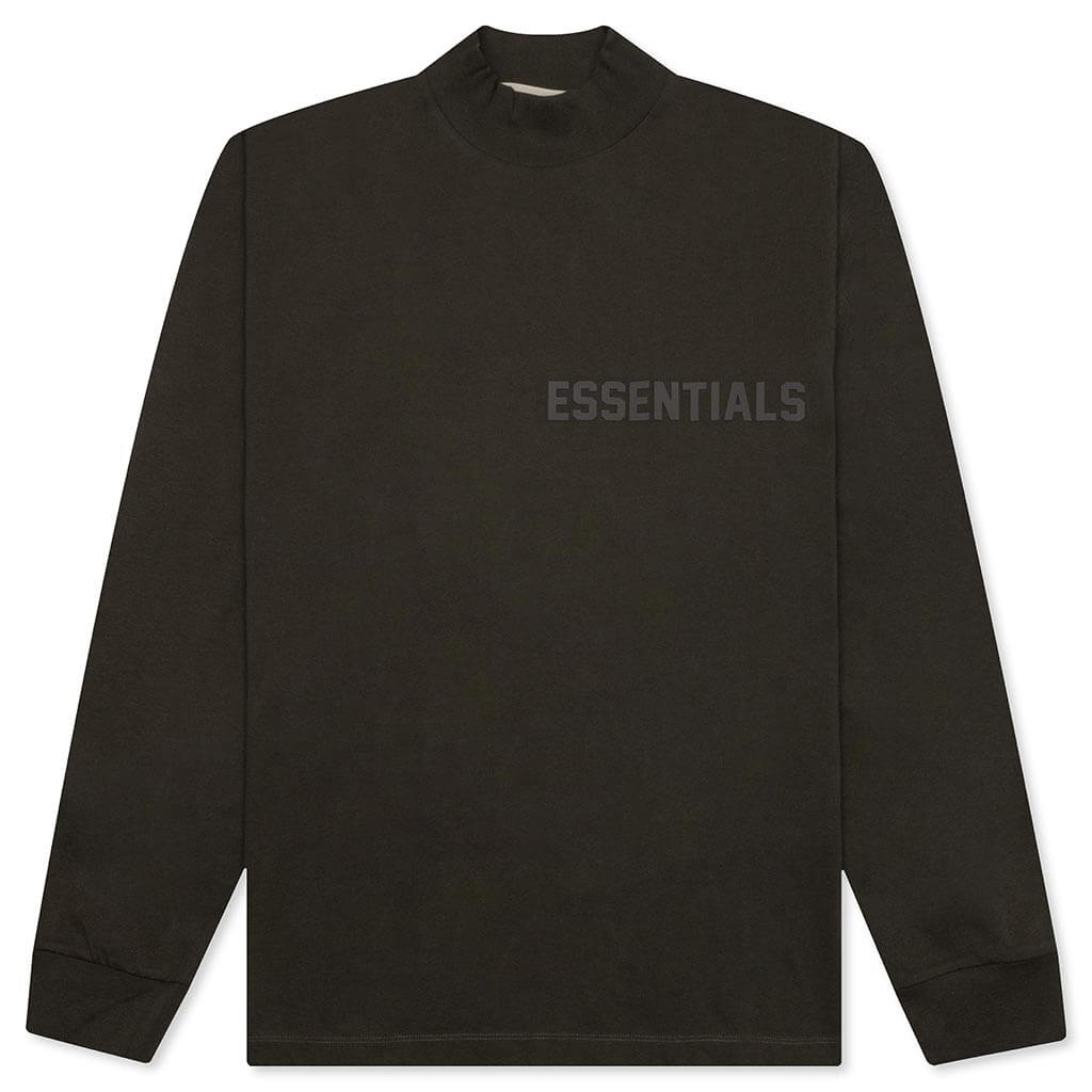 L/S Tee - Off Black