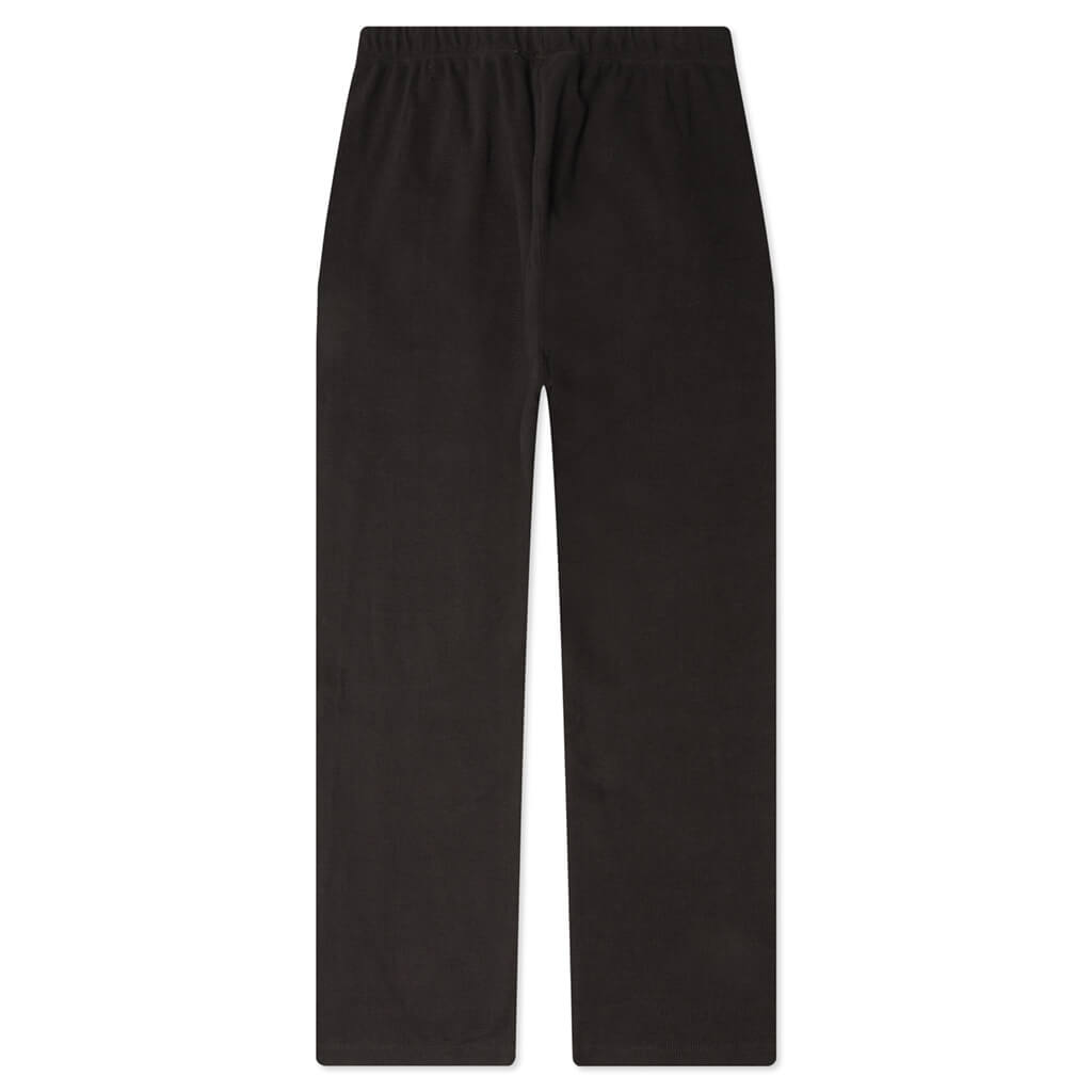 Relaxed Waffle Sweatpant - Off Black