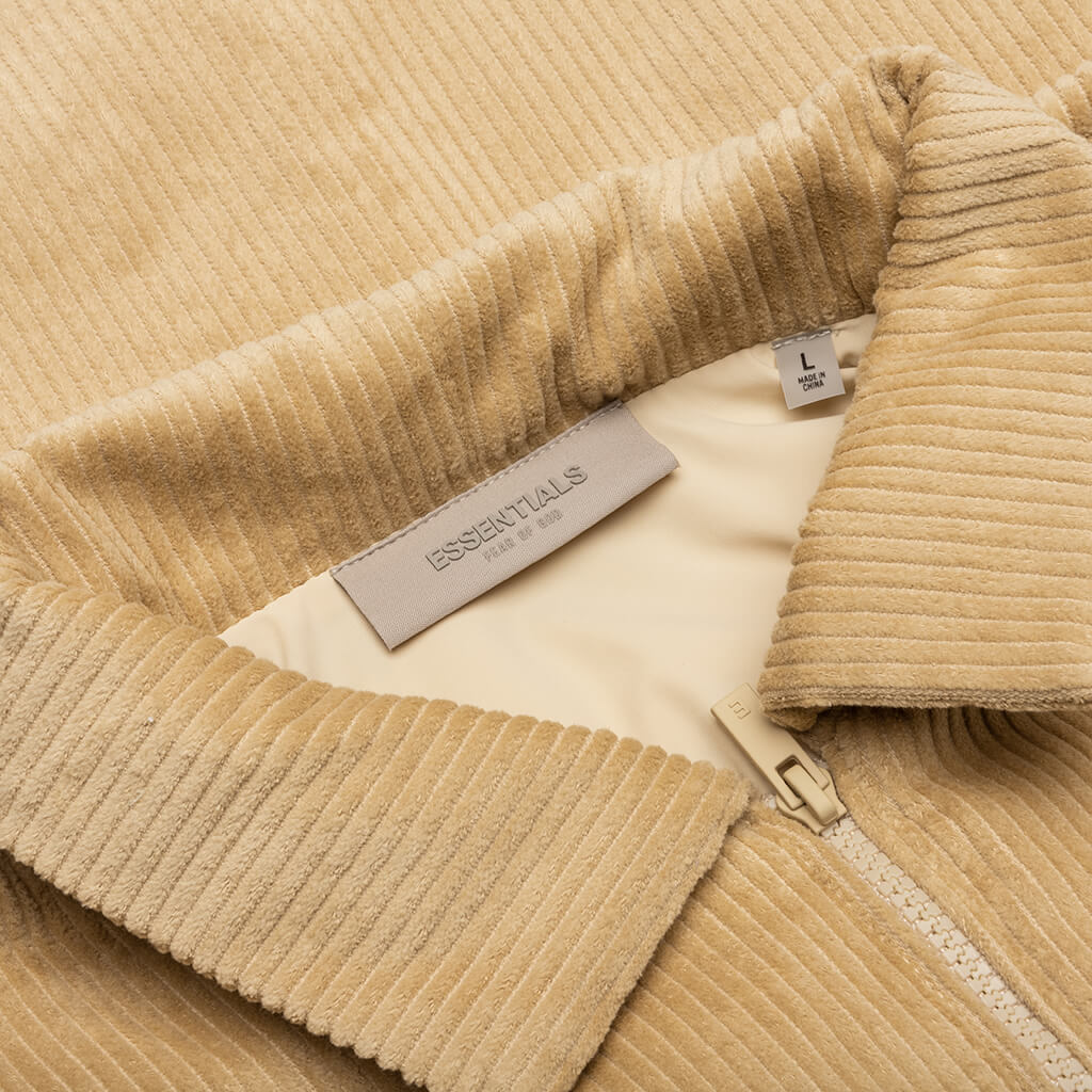 Corduroy Shirt Jacket - Sand