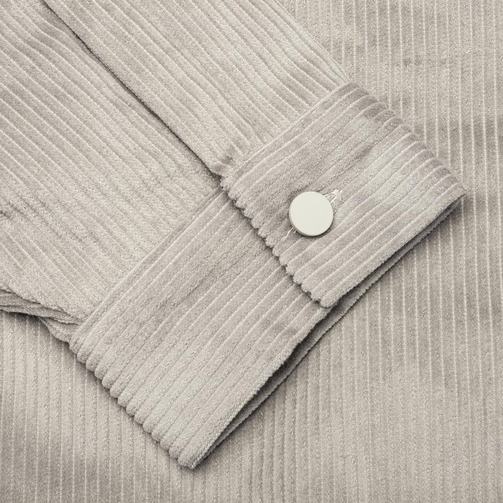 Corduroy Shirt Jacket - Seal