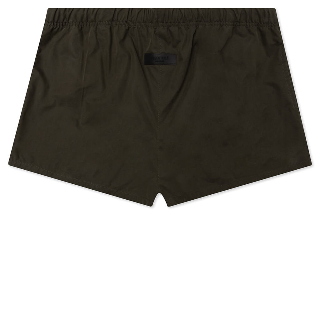 Women's Cotton Dock Short - Off Black