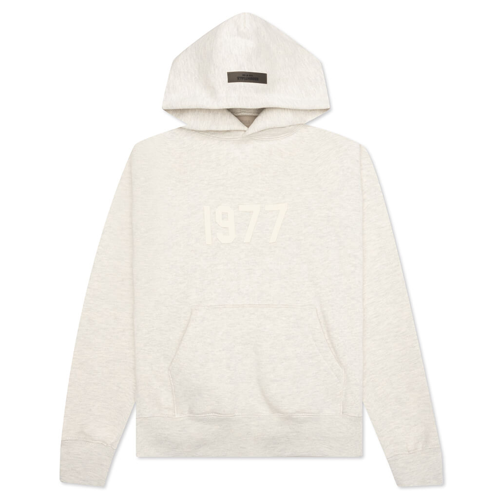 Essentials Kid's Hoodie - Light Oatmeal