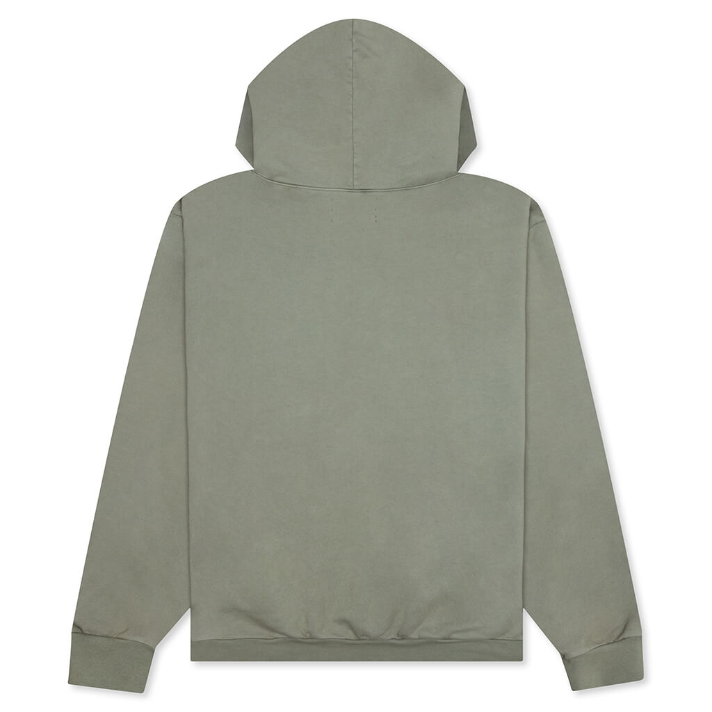 Puffed Hoodie - Oil Green