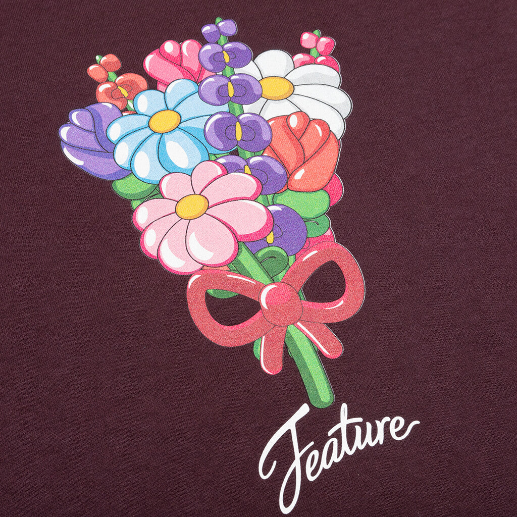 Bouquet Tee - Huckleberry