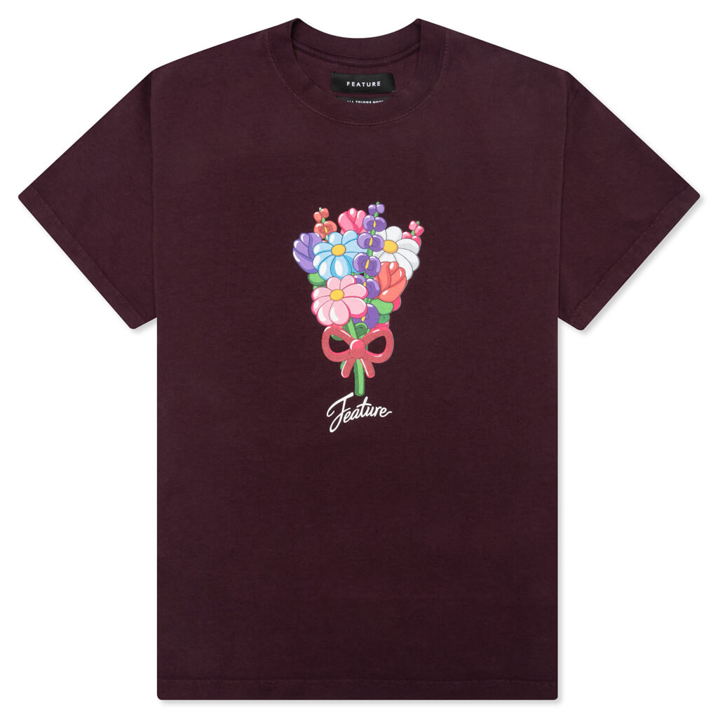 Bouquet Tee - Huckleberry