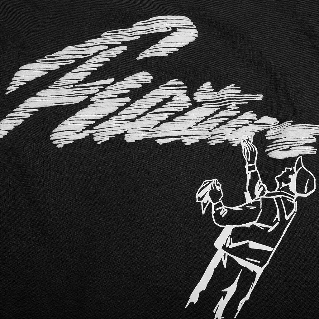 Brush Fill S/S Tee - Black