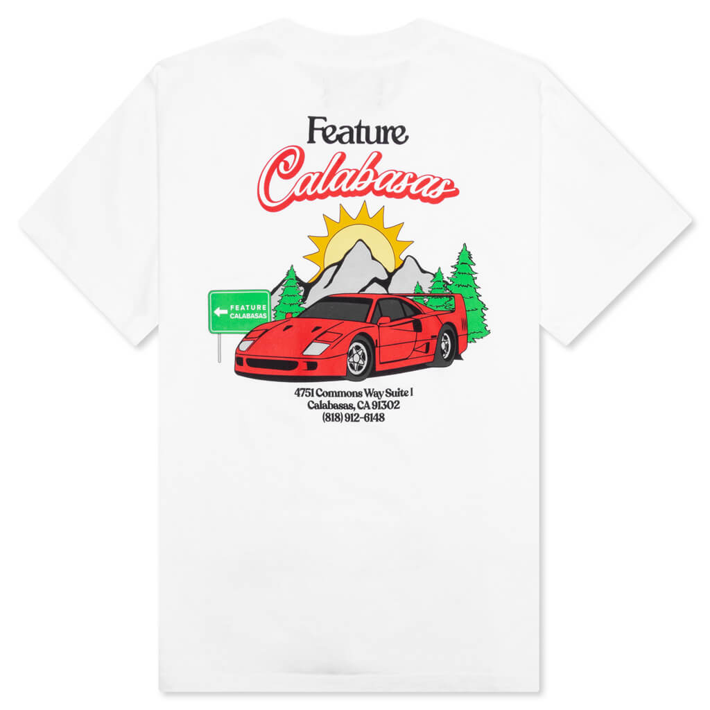 C-40 S/S Tee - White