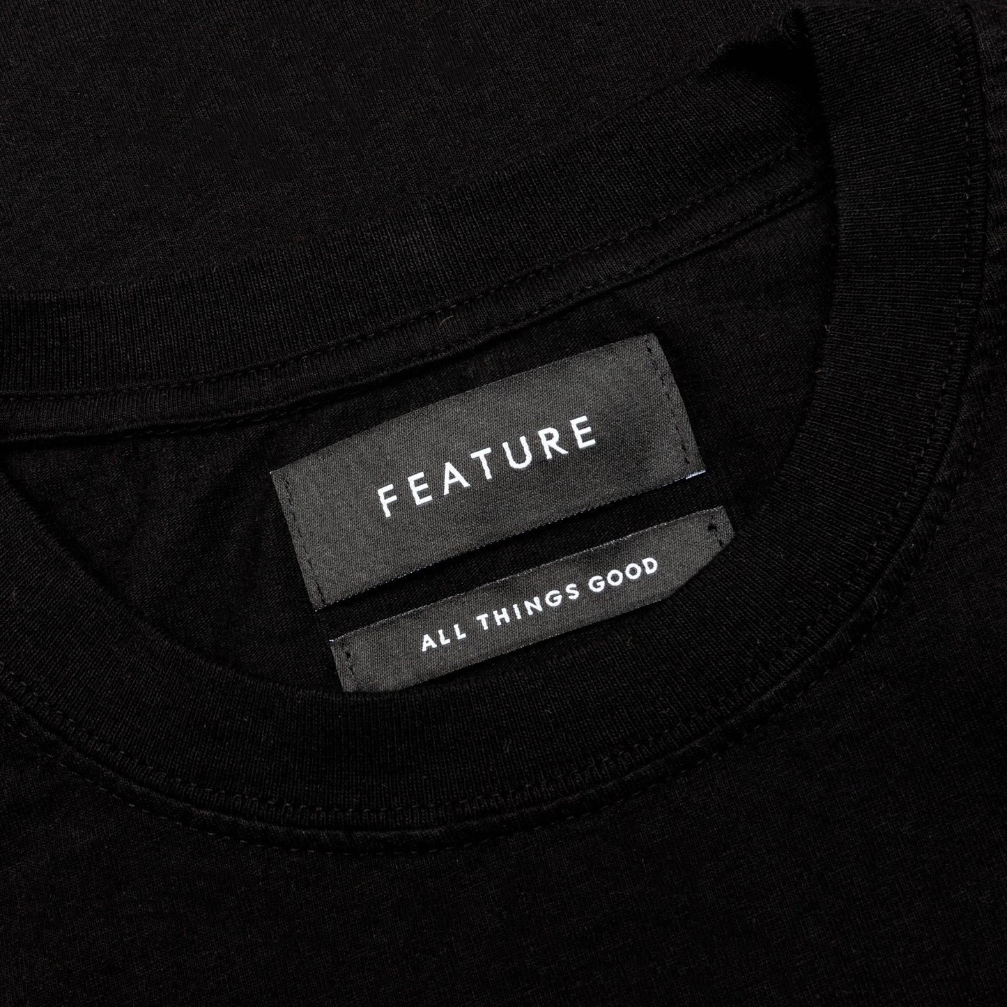 Festive Lights Tee - Black