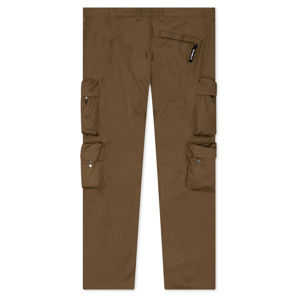 Keane Cargo Pants - Medium Brown