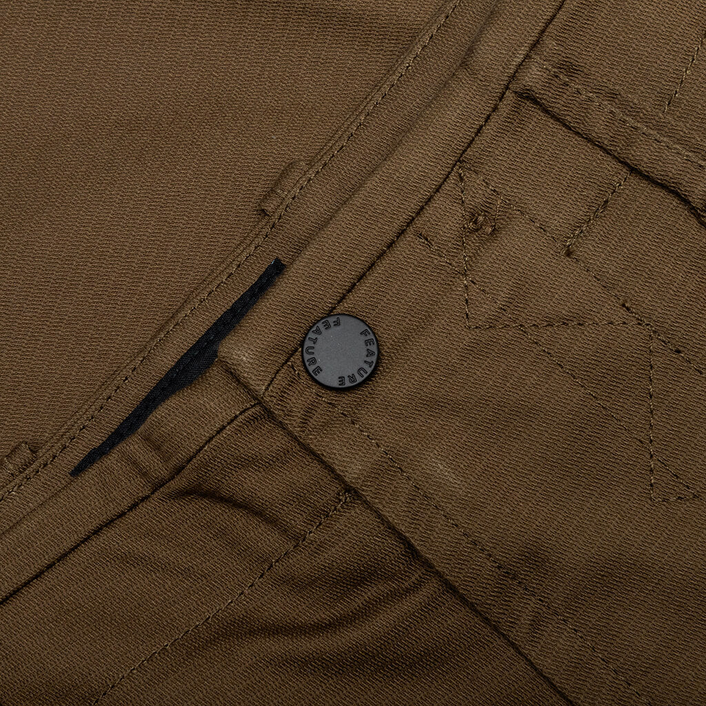 Keane Cargo Pants - Medium Brown