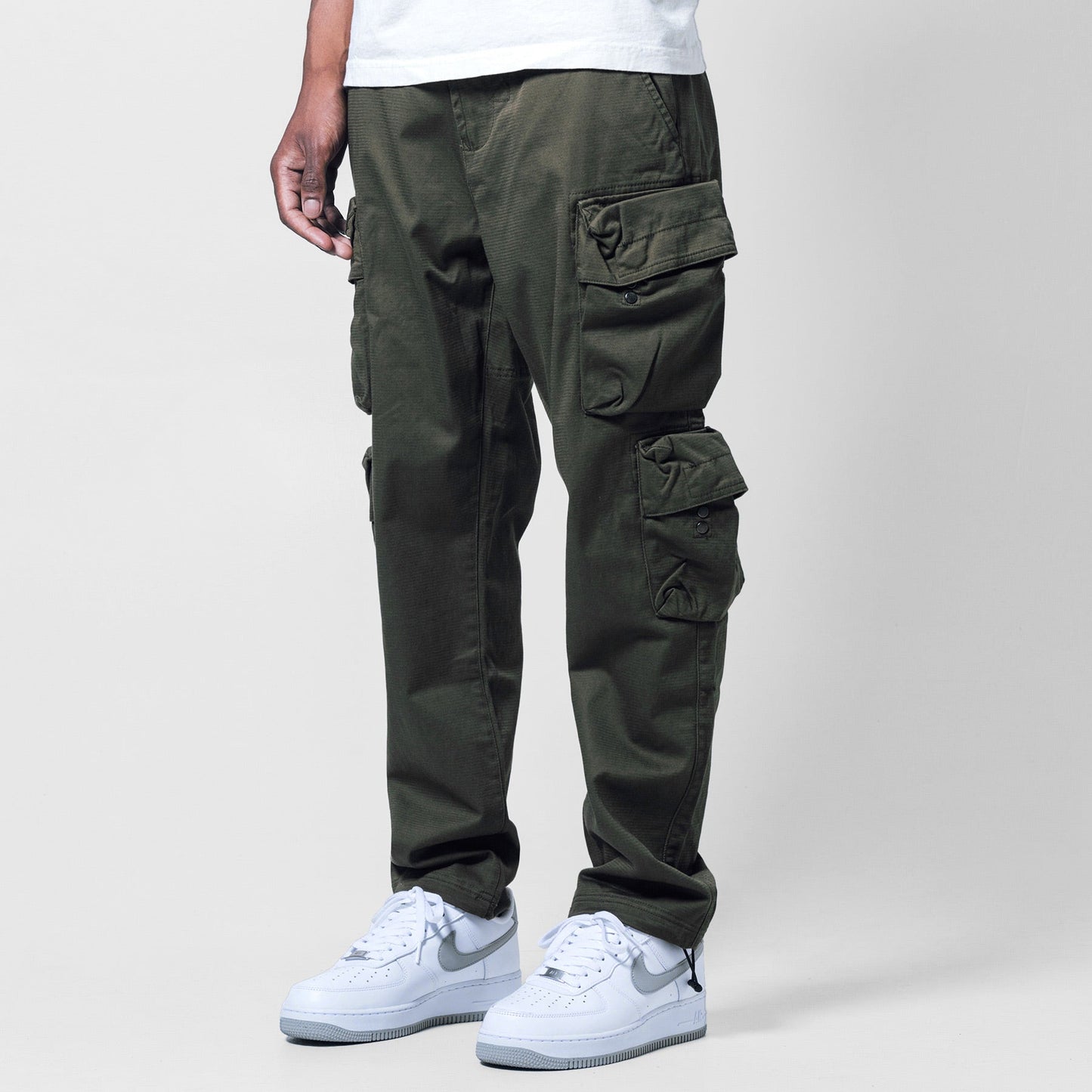 Keane Cargo Pants - Medium Brown