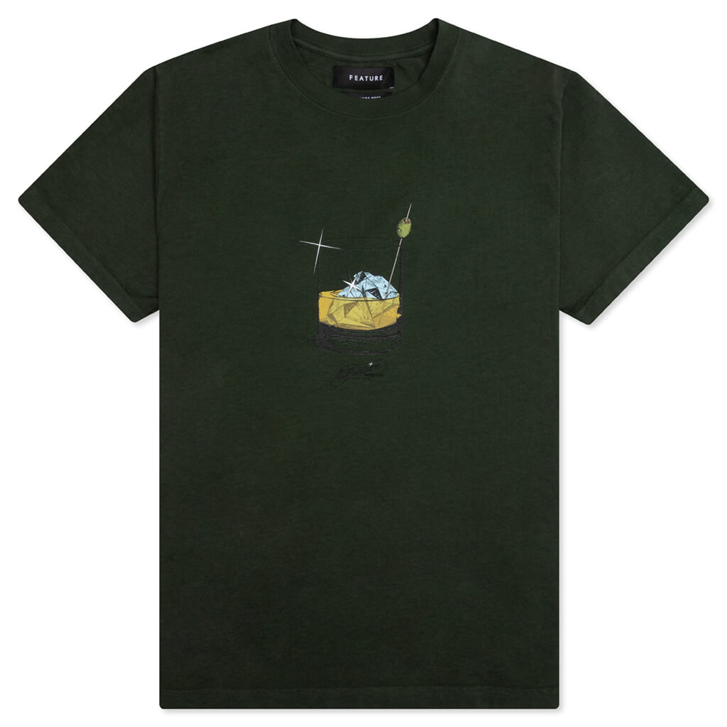 The Rocks Tee - Kombu Green