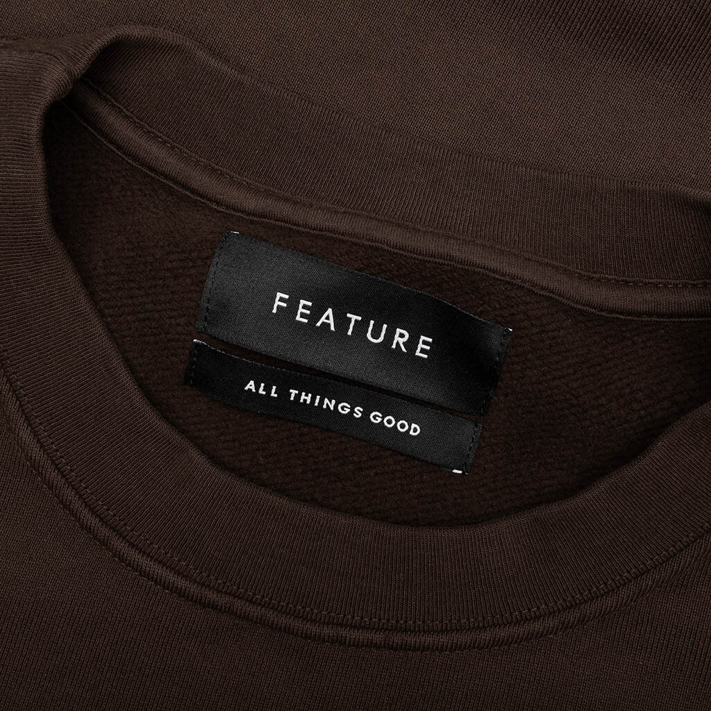 Triumph Crewneck - Bitter Chocolate