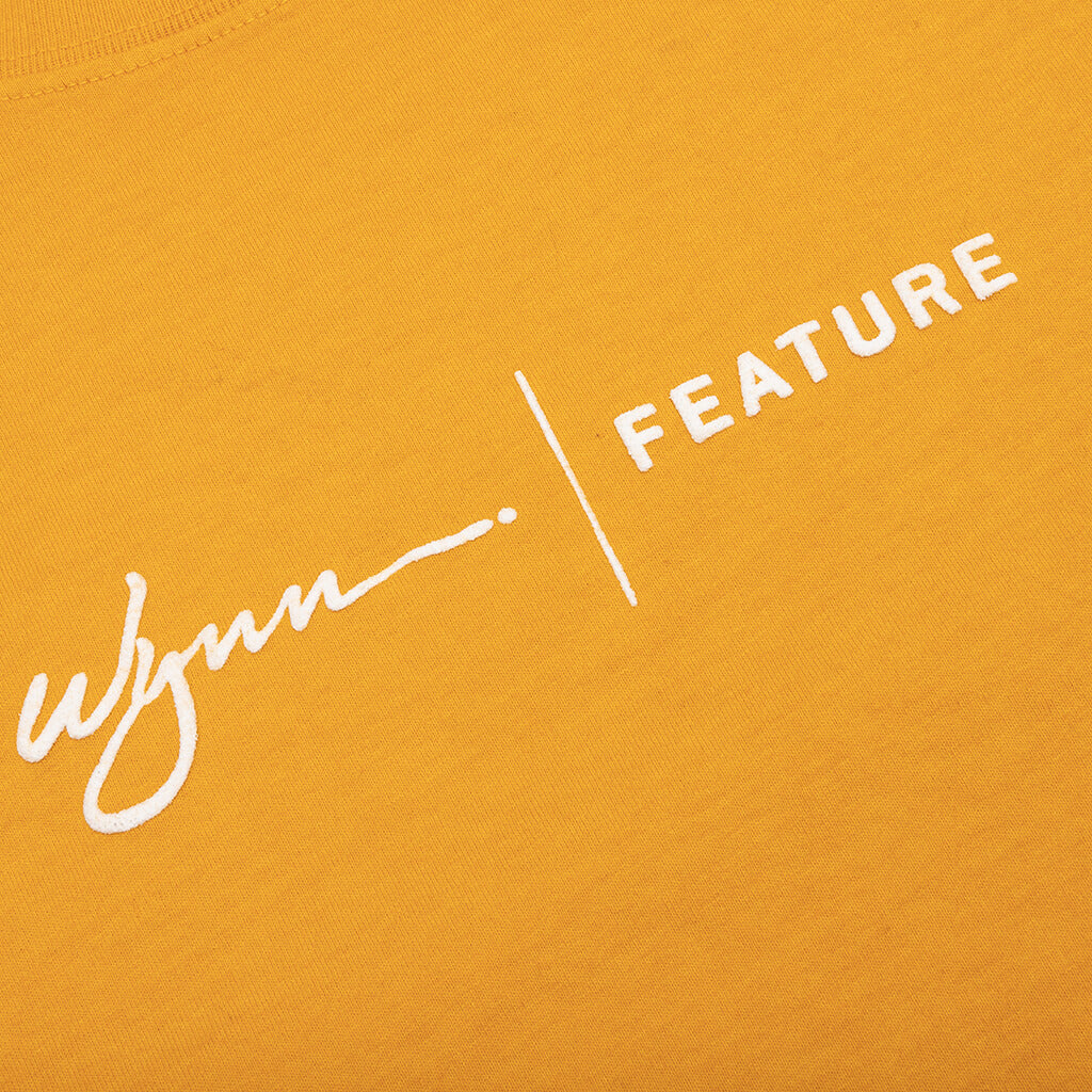 Wynn Logo Lock Up Tee - Golden Yellow