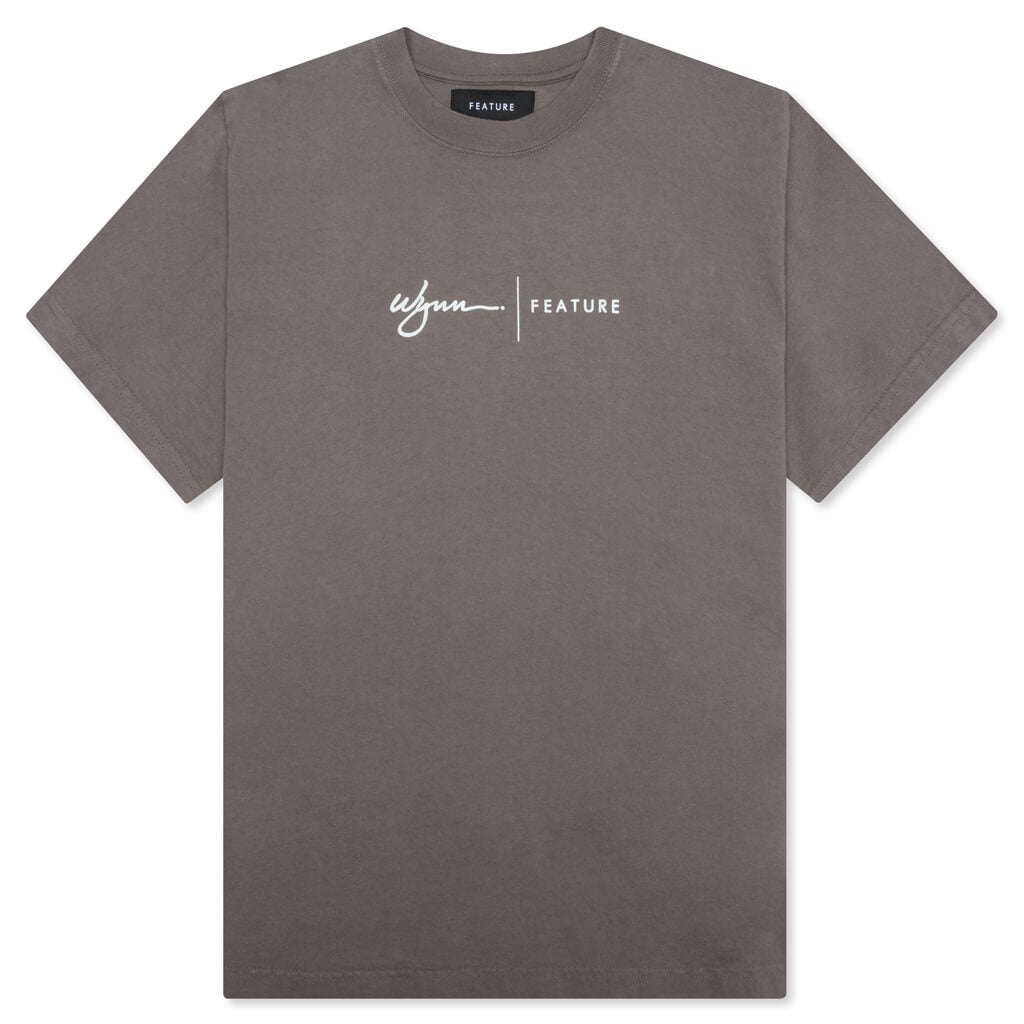 Feature x Wynn Logo Lock Up Tee - Falcon