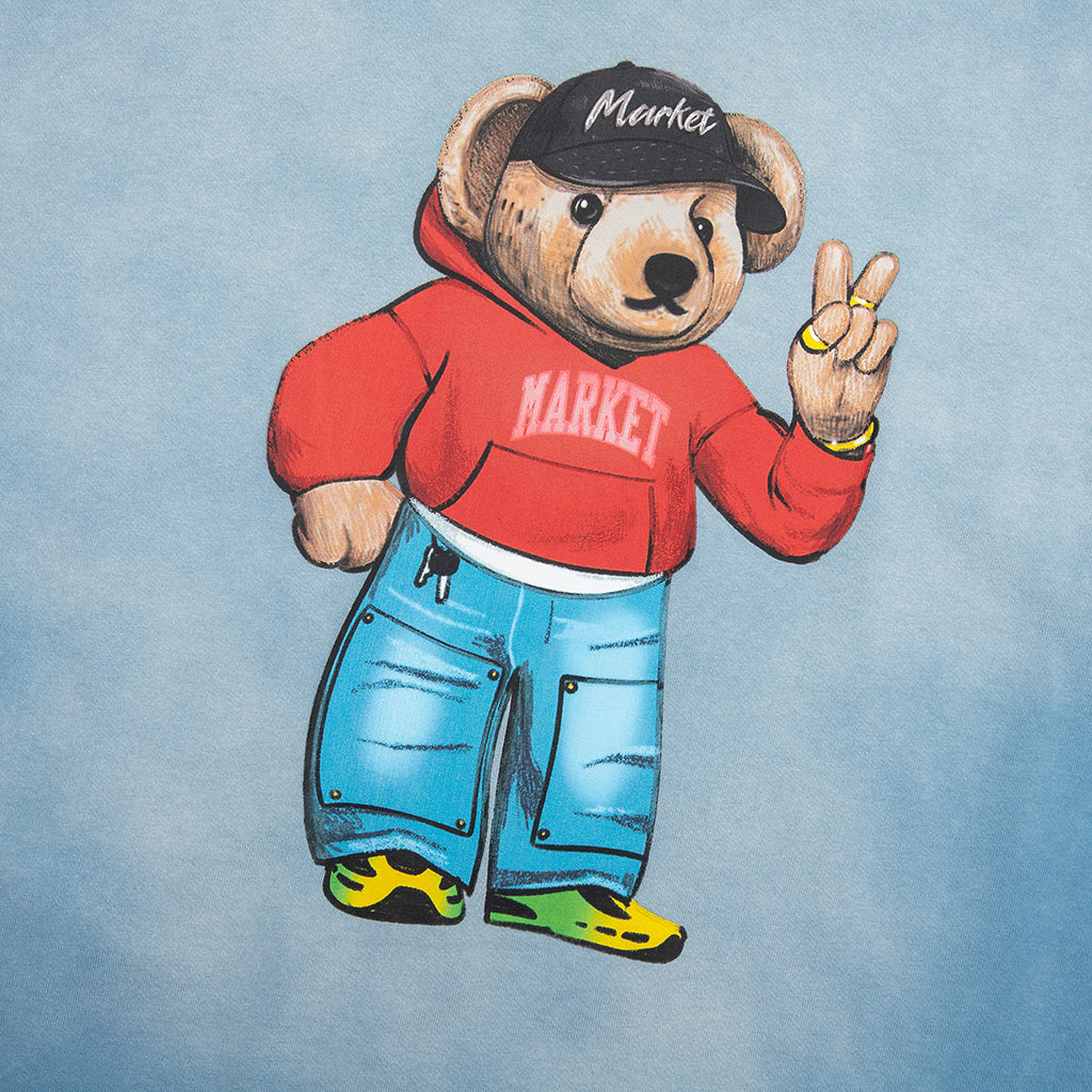 Fit Check Bear T-Shirt - Sky Blue