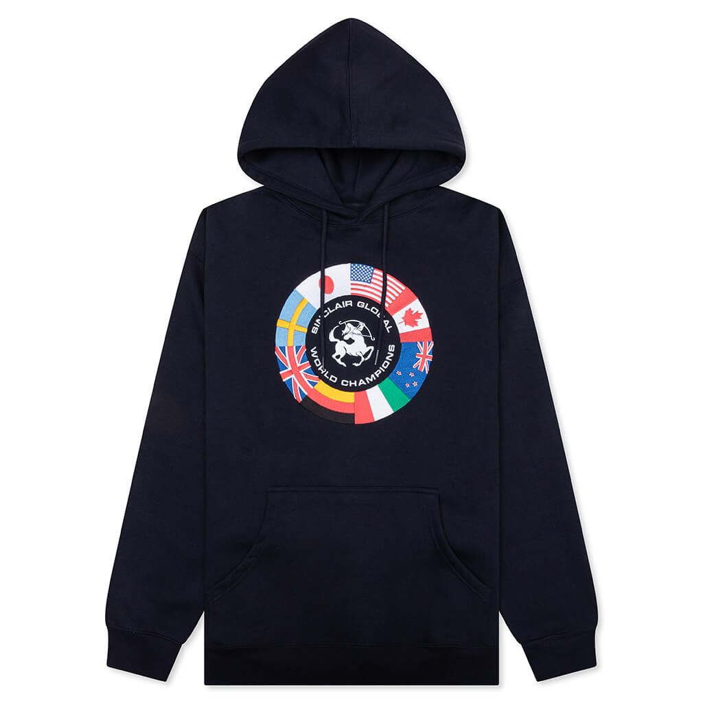 Flag Hoodie - Navy