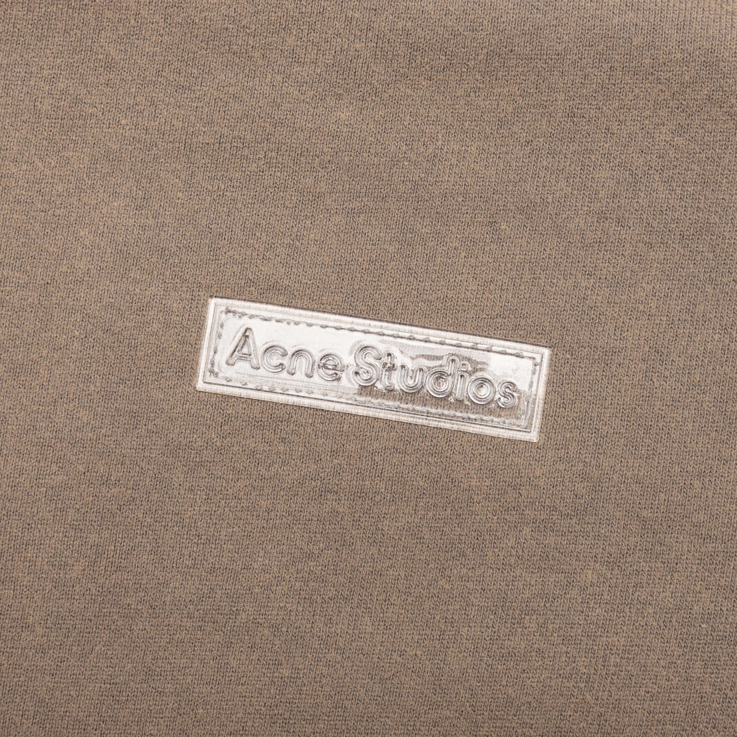 Garment Dyed Crew Neck T-shirt - Taupe Brown