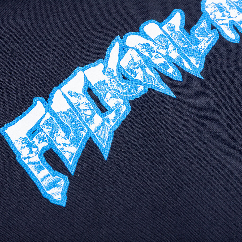 Cherub Fight Hoodie - Navy