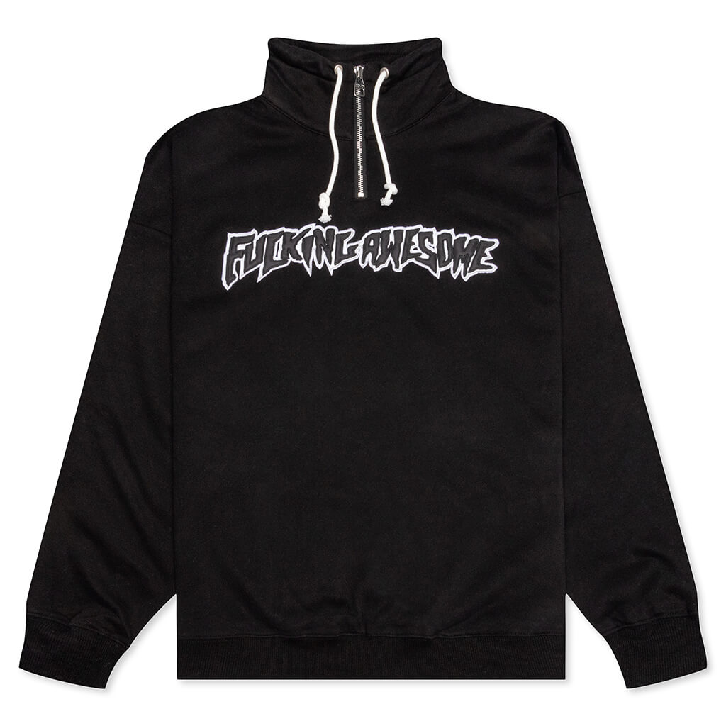 FA Quarter Zip Pullover - Black