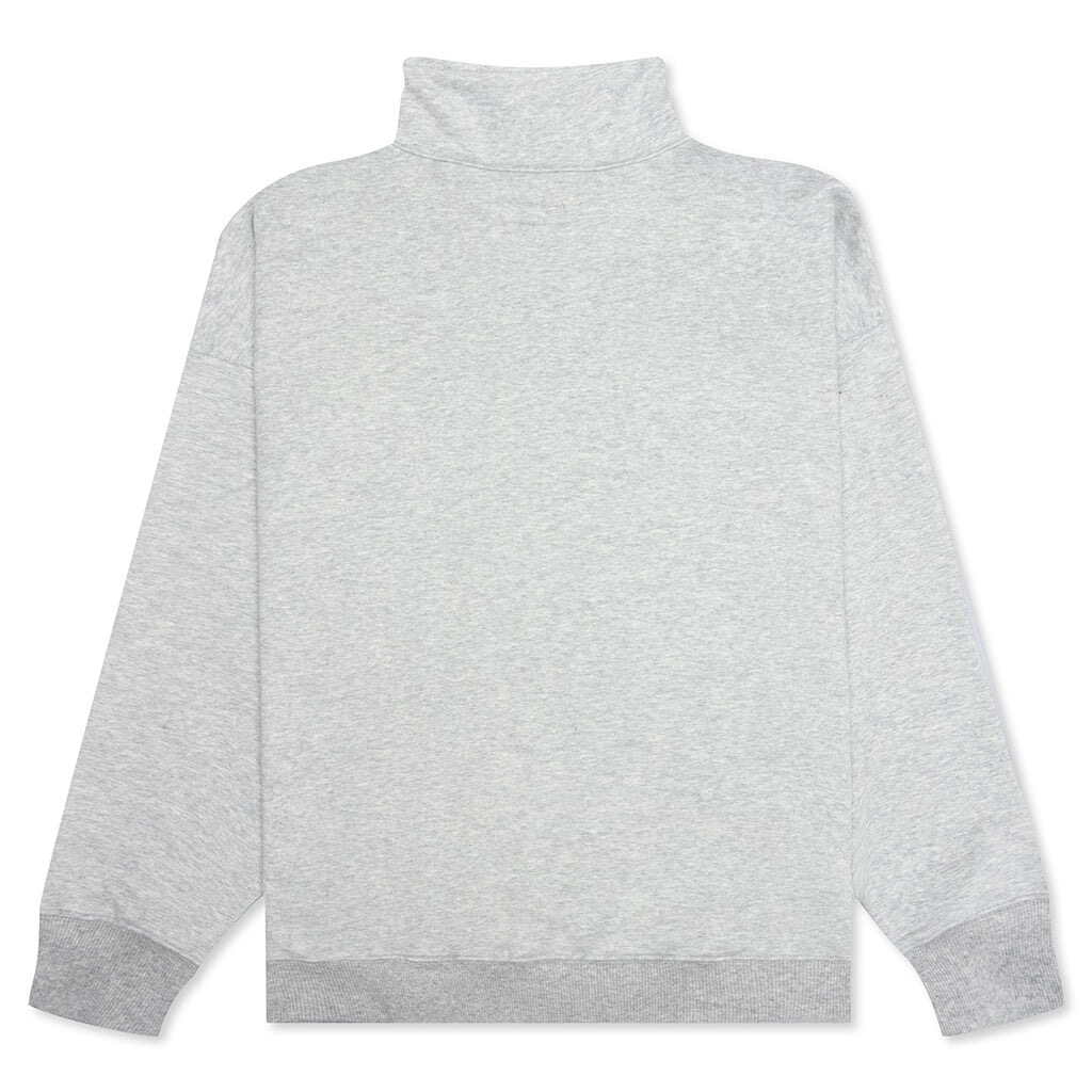 FA Quarter Zip Pullover - Heather Grey