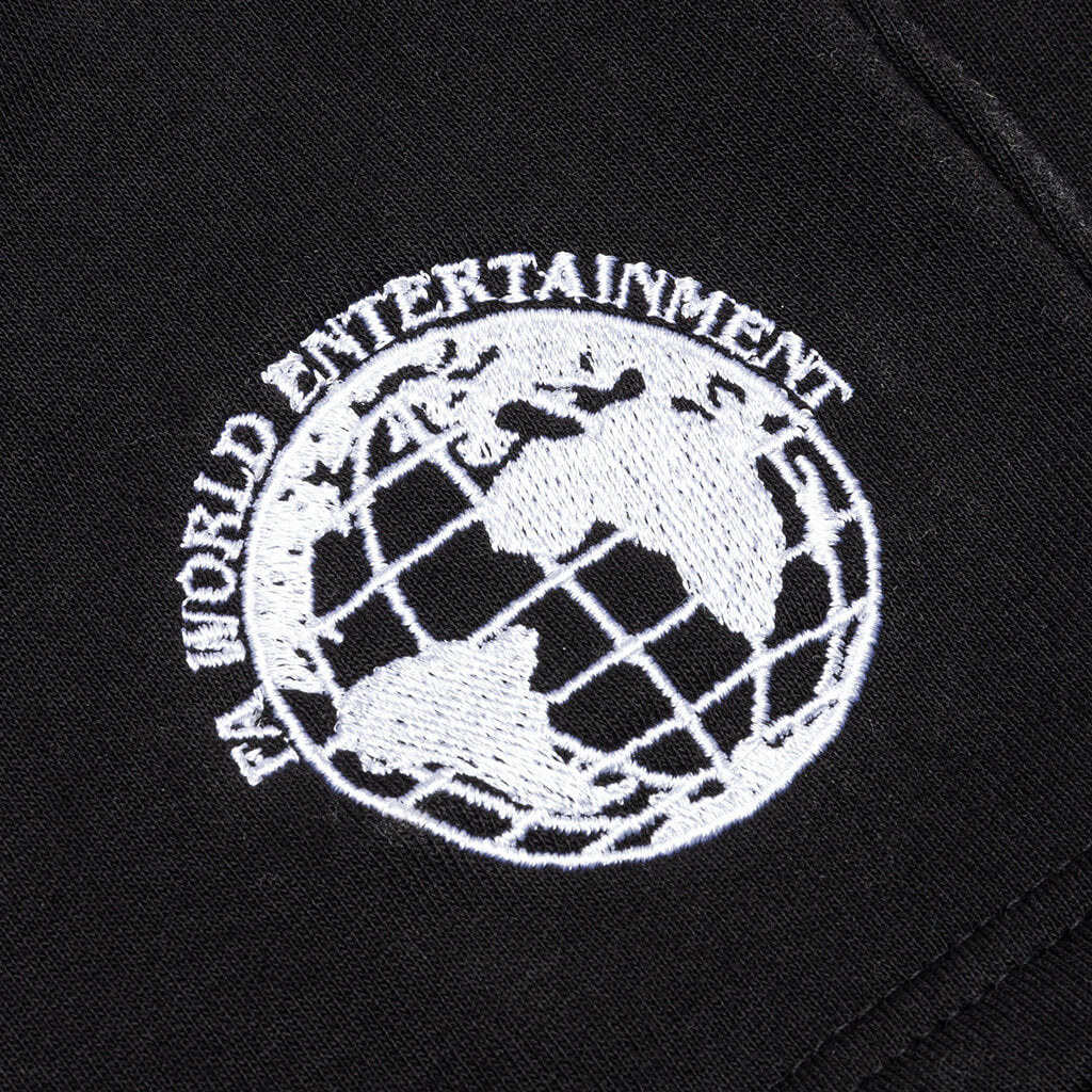 FA World Sweat Short -Black