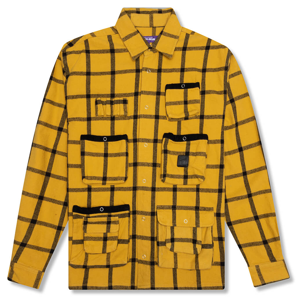 Fisherman’s Flannel - Yellow/Black