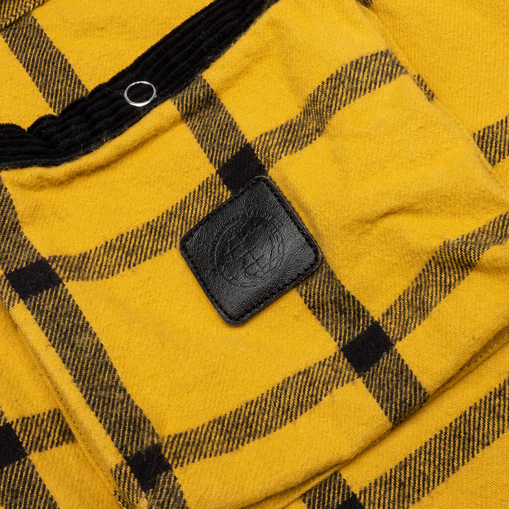 Fisherman’s Flannel - Yellow/Black
