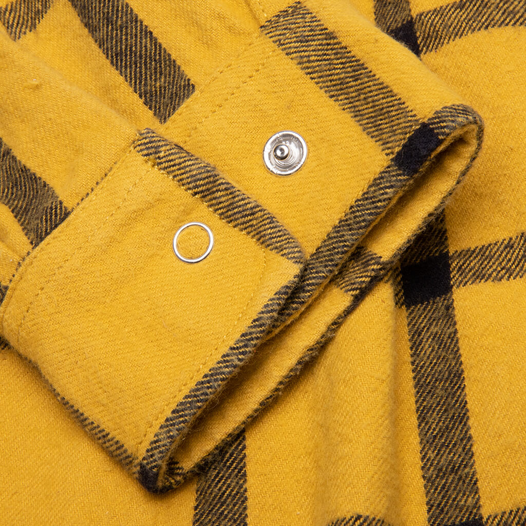 Fisherman’s Flannel - Yellow/Black
