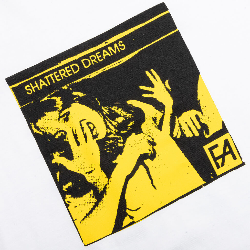 Shattered Dreams Tee - White