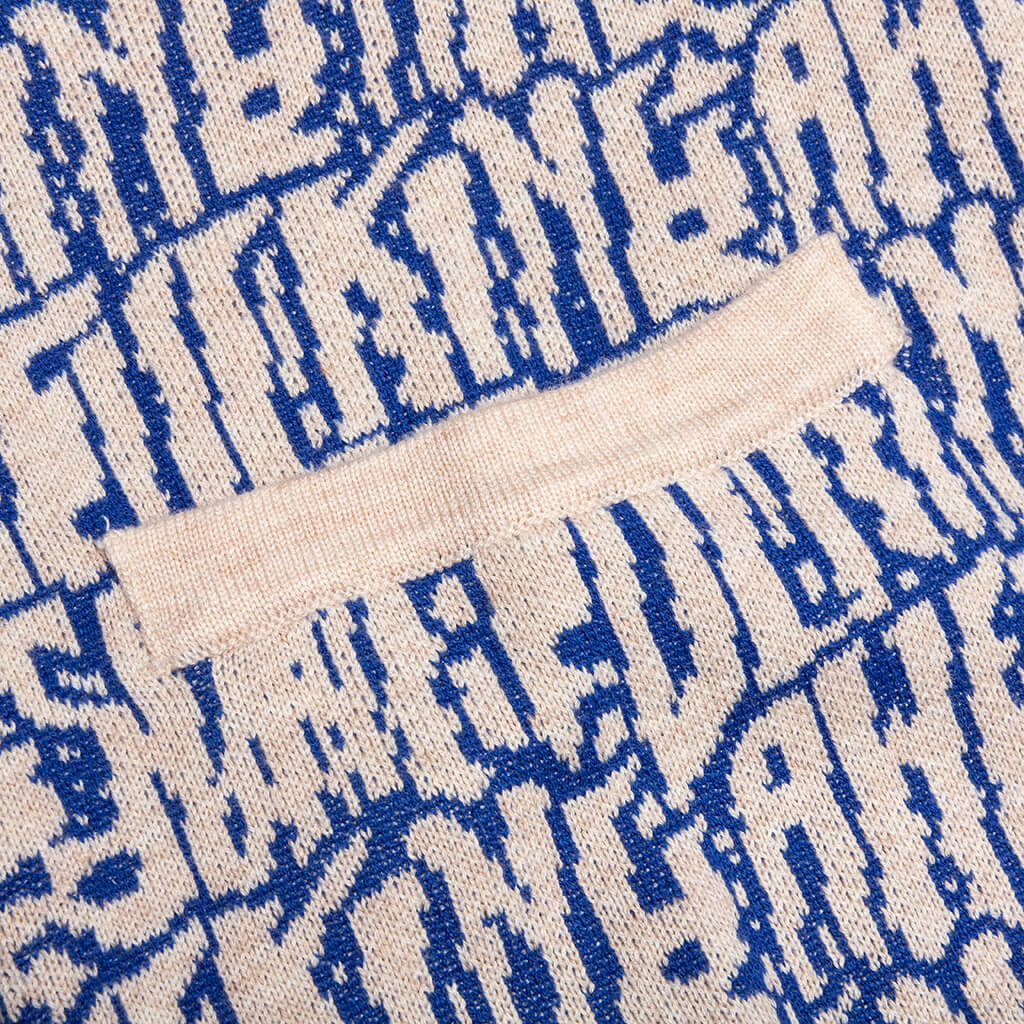 Stretched Stamp Cardigan - Ivory
