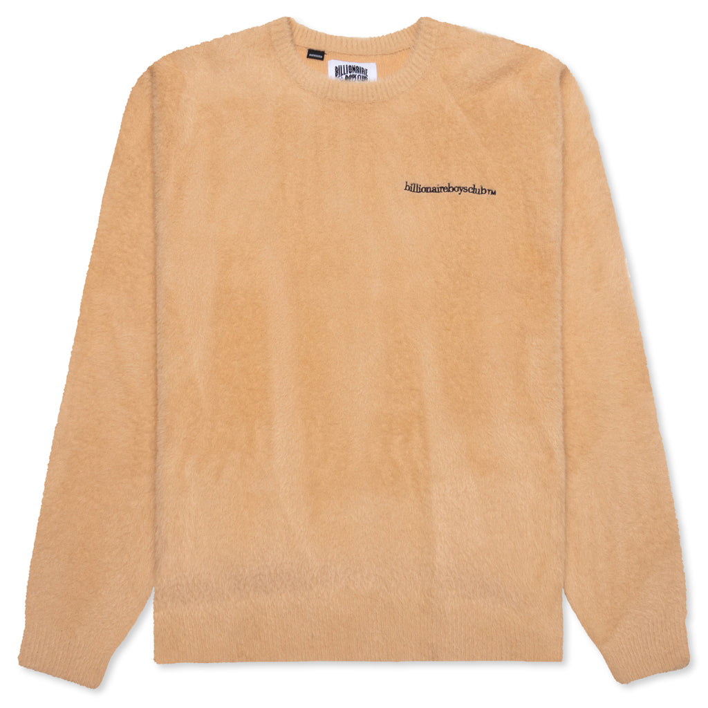 Fuzz L/S Knit - Latte