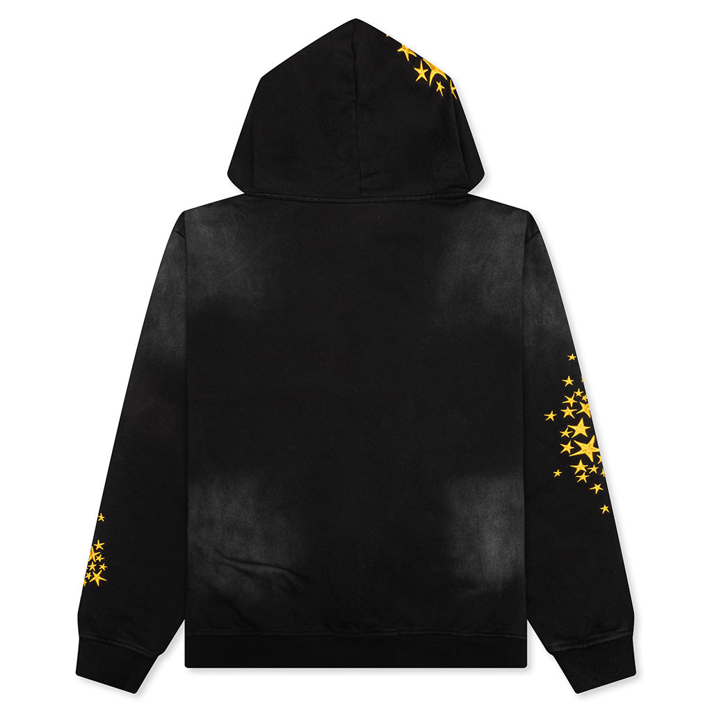 Galaxy Arc Zip Hoodie - Pirate Black