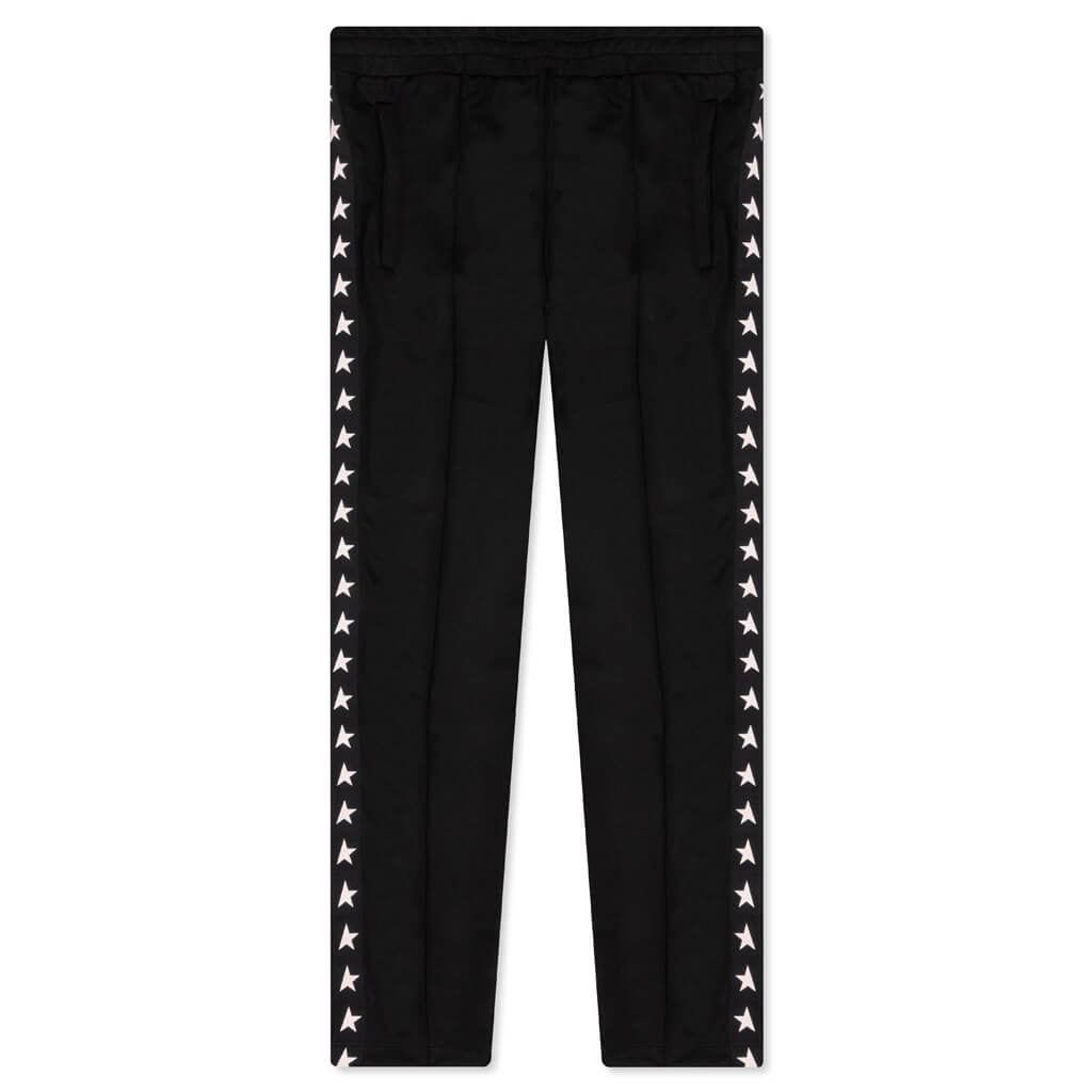 Star Jogging Pants - Black/White