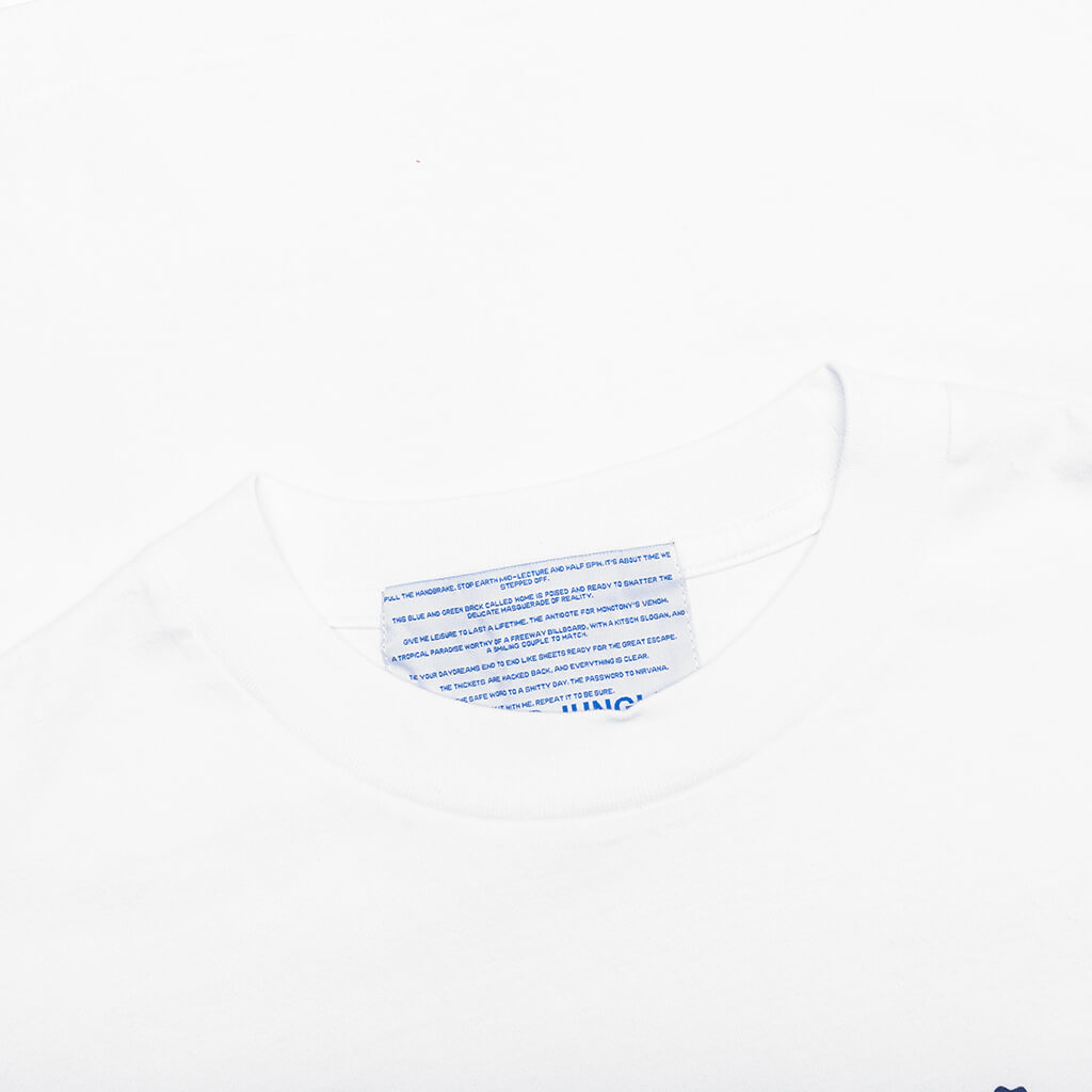 Good Morning Cops Tee - White