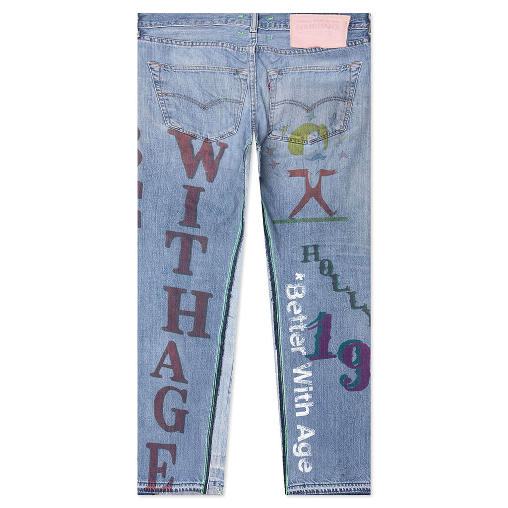 Harrison Double-Wide Denim - Indigo
