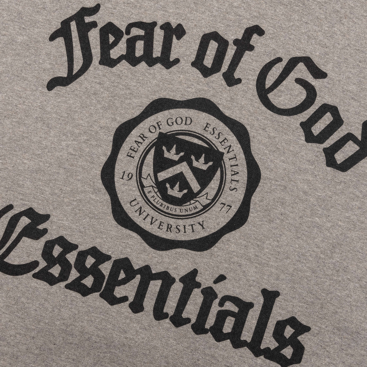 Heavy Fleece Vintage Shrunken Hoodie - Heather Gray