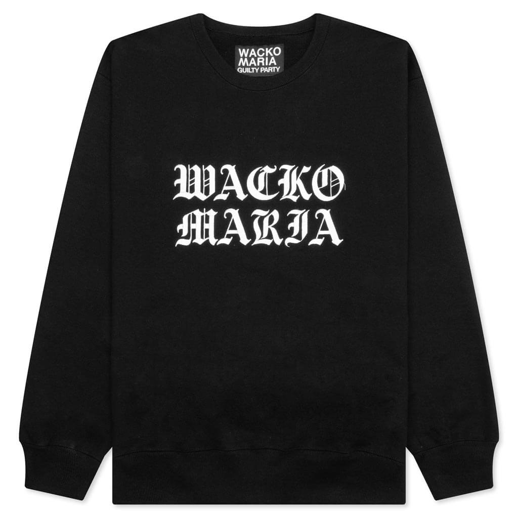 Heavy Weight Crewneck Type-2 Sweatshirt - Black