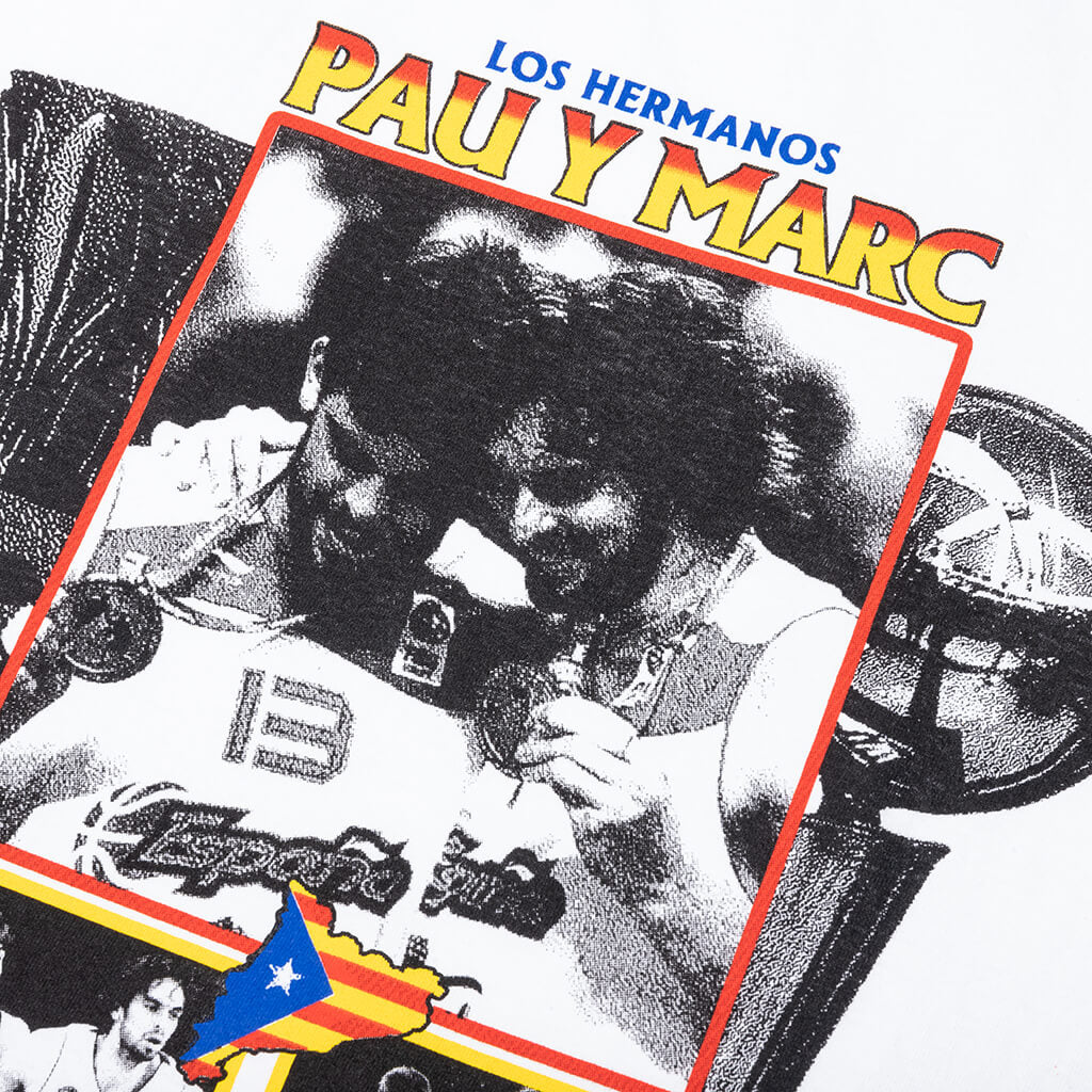 Hermanos Gasol Tee - White