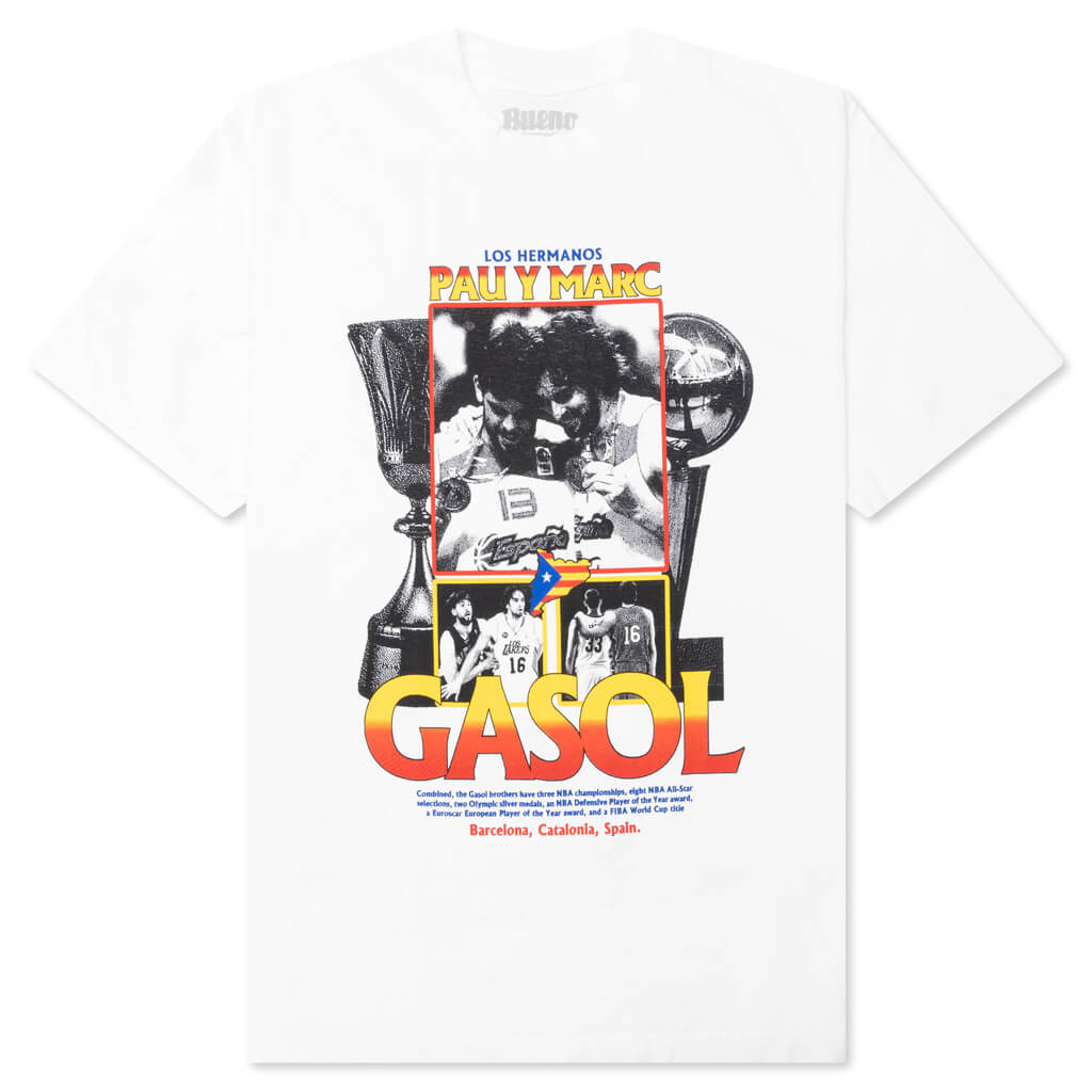 Hermanos Gasol Tee - White