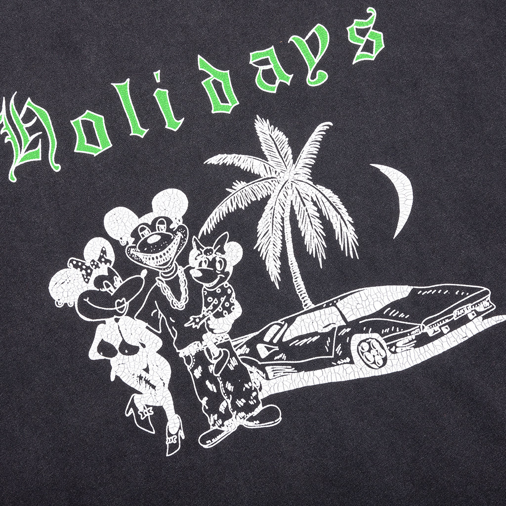 Holidays Reversible Tee - Black