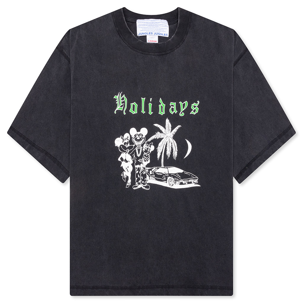 Holidays Reversible Tee - Black