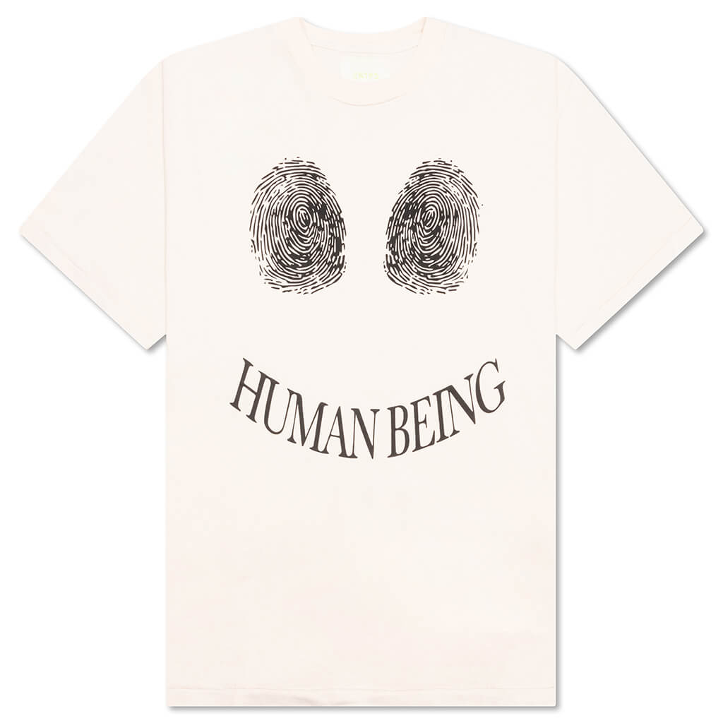 Human Being S/S Tee - Light Khaki