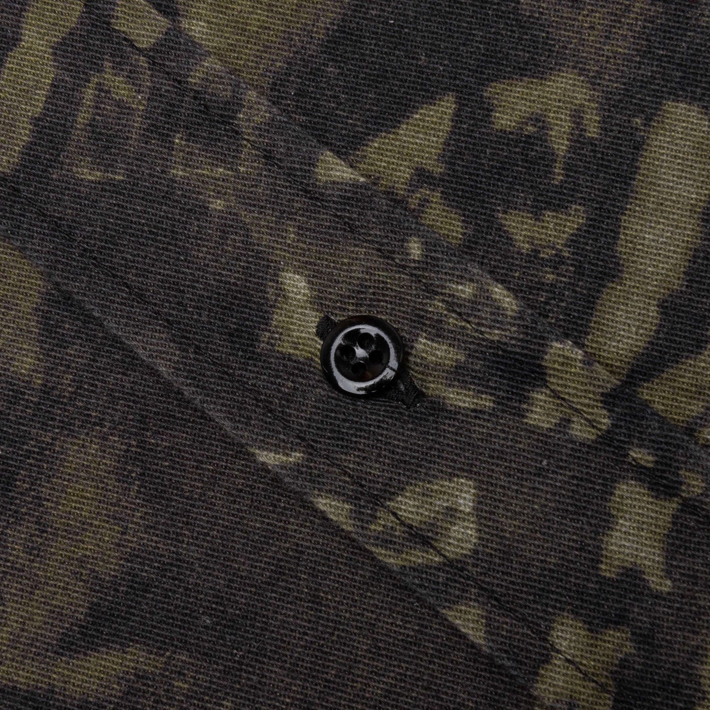 Osetar Boot Print Overshirt - Washed Black