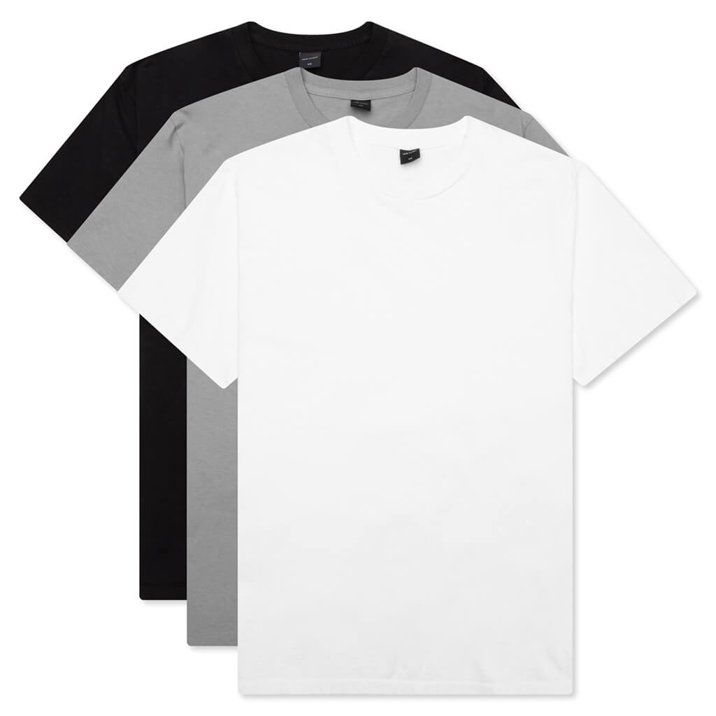 Foundation 3 Pack Tee - Greyscale