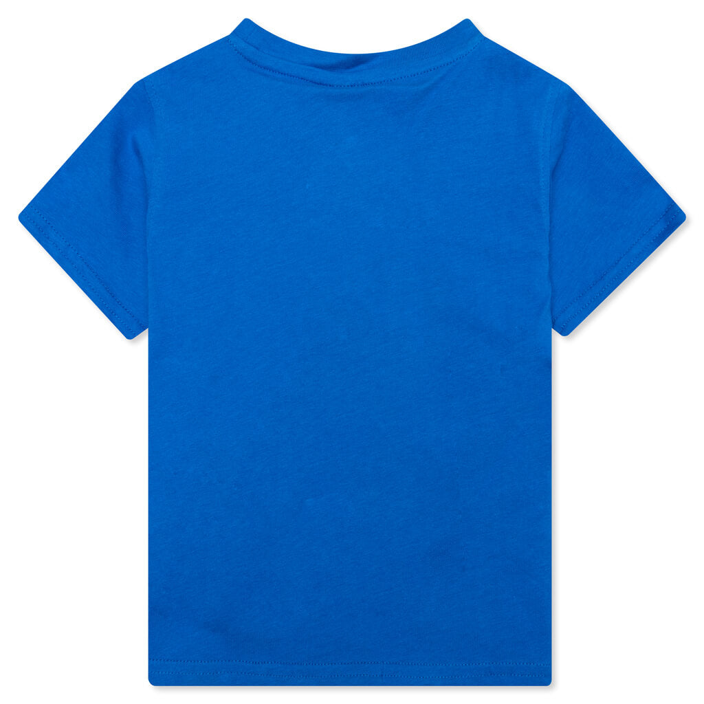 Kid's Authentic Zielona T-Shirt - Blue France/White Bright