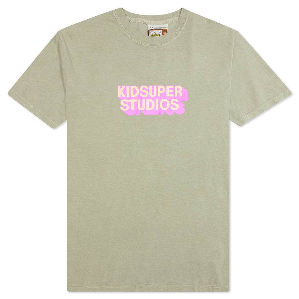 Studios Tee - Tan/Pink